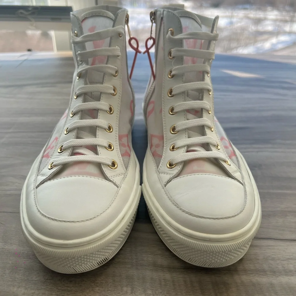 Louis Vuitton Stellar Monogram Sneaker Size 8.5 (EU 39) Womens - Picture 6 of 9